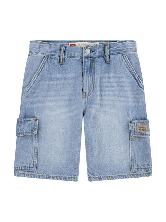 Șort/Salopetă Copii Denim Cargo Denim