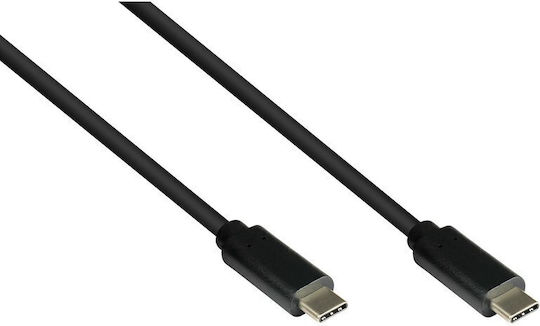 Good Connections USB 3.1 Cable USB-C male - USB-C PD Μαύρο 0.2m GC-M0111