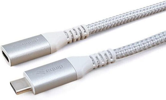Equip USB 3.1 Video Cable USB-C male - USB-C Λευκό 0.5m 128375