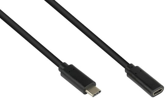 Good Connections USB 3.2 Cable USB-C male - USB-C 100W PD 1m 2831-CV010S
