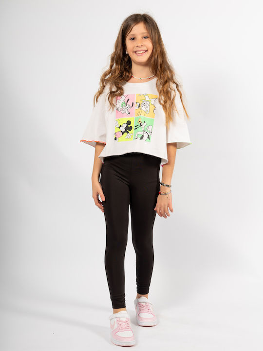 Kids Legging Sports Long Black