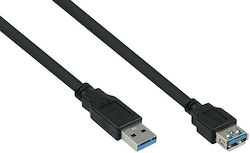 Kabelmeister UK30P-ASA-010S USB 3.0 USB-A male σε USB-A female 1m Kabelmeister UK30P-ASA-010S USB 3.0 USB-A male σε USB-A female 1m