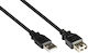 Good Connections USB 2.0 Kabel USB-A-Stecker - USB-A-Buchse Schwarz 5m 2511-OF5S