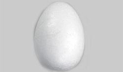Foam Αυγό Πασχαλινές Κατασκευές 10x15cm 1τμχ
