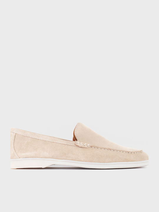 Ανδρικά Loafers σε Μπεζ Χρώμα