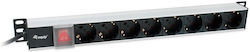 Equip Power Strip 8 Sockets with 3m Cable