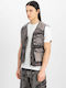 Sleeveless Denim Jacket Black