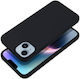 Matt Back Cover Silicone Black (Oppo Reno13 Pro)