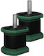 Anti-Vibrations-Basen Schraube Grün Bis zu 100 kg 40x50x40 Farben Tacco