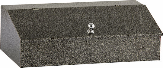 Inox Gold Hammered Coffee Box 3 Compartments Small 28x15x9cm