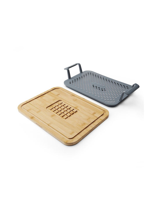 Masterclass Braten- und Ruhe-Set Griffe Silikon Holz 2-teilig