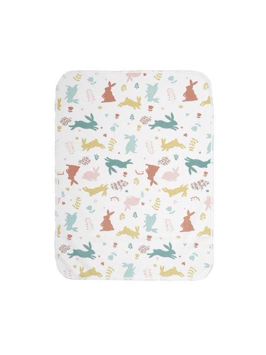 Nima Bunny Baby Burp Cloth Multicolour 55x75cm.