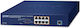 Planet Technology L2 PoE+ Switch με 8 Θύρες Gigabit (1Gbps) Ethernet και 1 SFP Θύρα