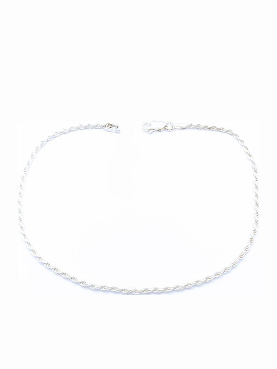 PS Silver Fußarmband aus Silber 26cm