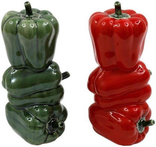 Atmosphera Dekoratives Obst aus Keramik 11x10x20cm 1Stück