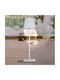 GBC Table Lamp with White Shade and Base