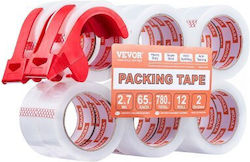 Vevor Verpackungsband 12 Rollen 65 Yards Transparent Spender 2,7 Mil 3ycxfxjdtm12c3nxxv0 Vevor Verpackungsband 12 Rollen 65 Yards Transparent Spender 2,7 Mil 3ycxfxjdtm12c3nxxv0