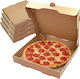 Disposable Pizza Paper Box Kraft 50x50x4cm