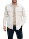 Дълъг Ръкав Overshirt Екрю