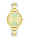 Visetti Women's Watch with Gold Metal Bracelet