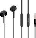 Leewello Ej-105 In-ear Handsfree Ακουστικά με Βύσμα 3.5mm Γκρι