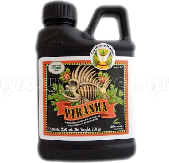 Piranha Bio Flüssig Dünger Mykorrhiza Stickstoff, Phosphor für Blühpflanzen 250ml