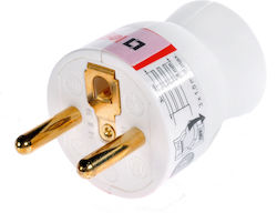 Legrand Φις Ρεύματος Διπολικό Λευκό