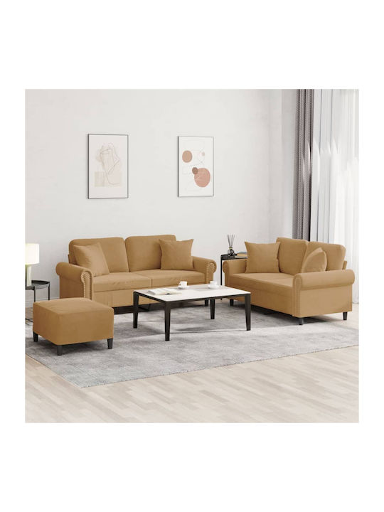 Set de Sufragerie 3 Scaune & 2 Scaune & Taburet