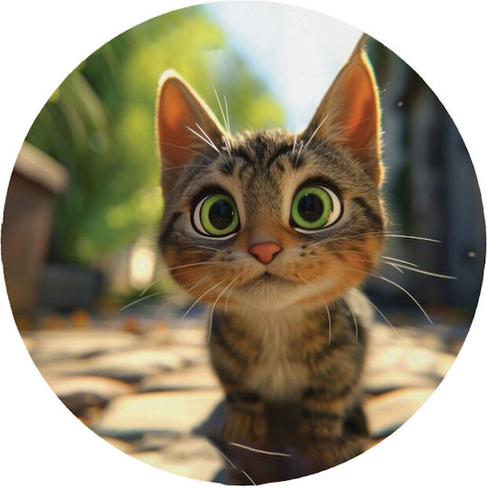 Coaster Personalized Various Materials Cat Lover Leather