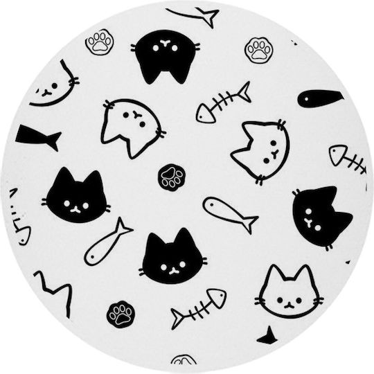 Coaster Personalized Various Materials Cat Lover Marble