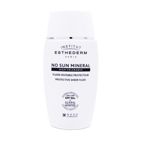 Institut Esthederm No Sun Mineral Mineral Αντηλιακή Κρέμα Προσώπου SPF50+ 40ml