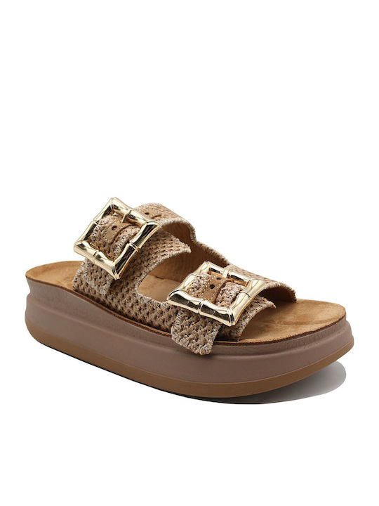 Fantasy Sandals Fantasy Δερμάτινα Γυναικεία Σαν...