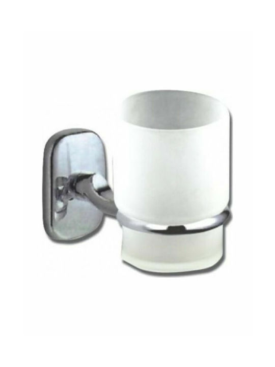 Viospiral Mercury Wandmontiert Getränkehalter Glas Weiß