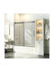 Vevor Fixed Side Bathtub 56-60x145cm Chrome