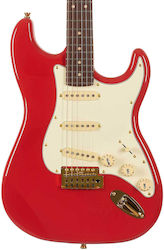 Jet Guitars JS-380 Ηλεκτρική Κιθάρα ST Style με Θήκη Κόκκινη Jet Guitars JS-380 Ηλεκτρική Κιθάρα ST Style με Θήκη Κόκκινη