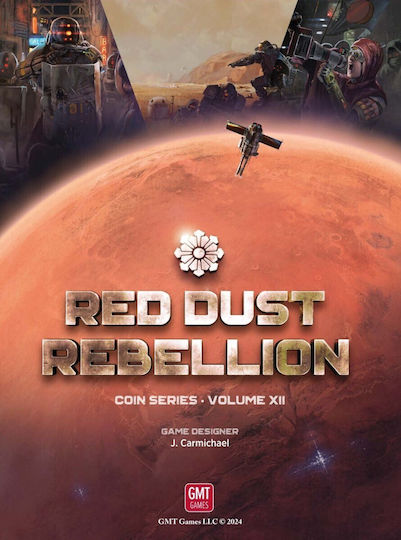 Board Game Red Dust Rebellion for 1-4 Players 14+ Years Old (EN) GMT Games