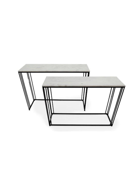 Konsole Weiß L96xB25xH71cm