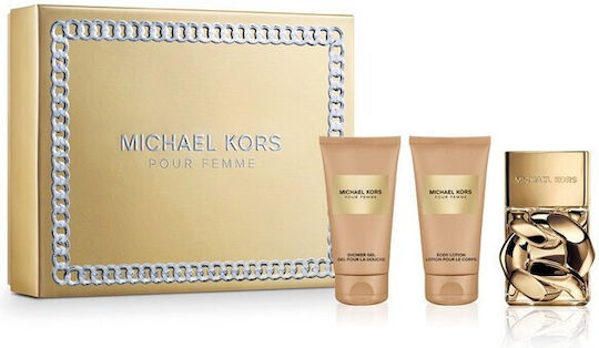 Michael Kors Pour Femme Women's Set with Eau de Parfum and Shower Gel