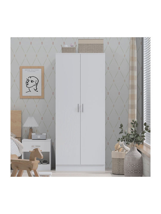 Ușă dublă Dulap de Haine Wilson 2d Leuko 60x45x...