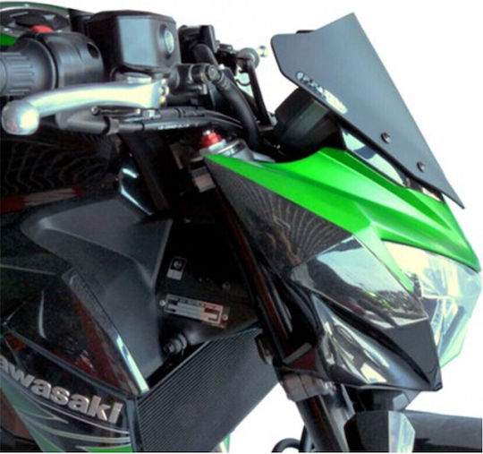 Fabbri Ζελατίνα Kawasaki Z 800 13-16-naked Sport Touring Black Matt