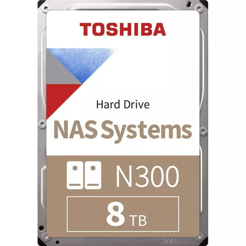 Toshiba N300 Bulk 8TB HDD Σκληρός Δίσκος 3.5