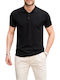 Polo Short Sleeve Blouse Black