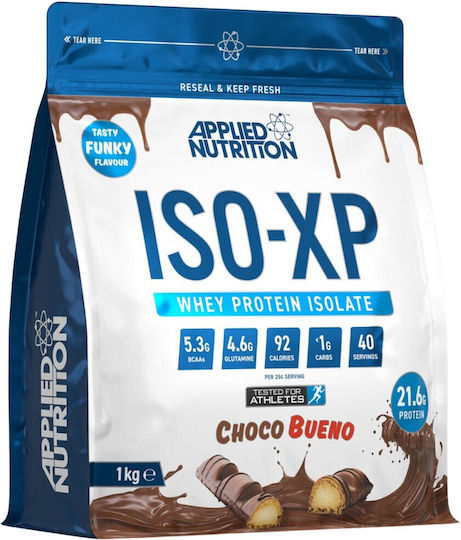 Applied Nutrition ISO-XP Πρωτεΐνη Ορού Γάλακτος Χωρίς Γλουτένη με Γεύση Choco Bueno 1kg