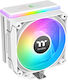 Thermaltake Astria 200 ARGB Ψύκτρα Επεξεργαστή για Socket AM4/AM5/1200/115x/1700 Snow White