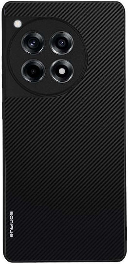 Sonique Carbon Serie Hülle OnePlus OnePlus 12R 5G Schwarz