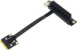 Αντάπτορας Delock Mini Pcie Male To Pcie 3.0 X8 Slot 90°