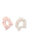 Little Dutch Fairy Garden Kinder Haargummi Set Scrunchies Mehrfarbig