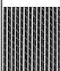 Vevor Garden Fencing Supplies from Plastic 82 Pieces Black