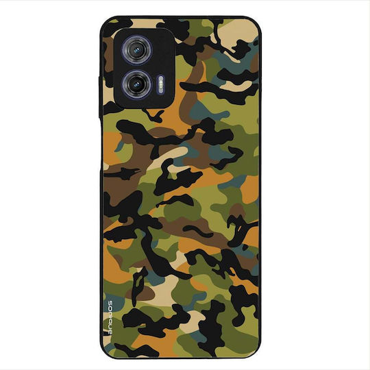 Sonique Camouflage Army Series Case for Motorola Moto G73 5G Green 01
