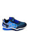 Kids Sneakers with Scratch Blue